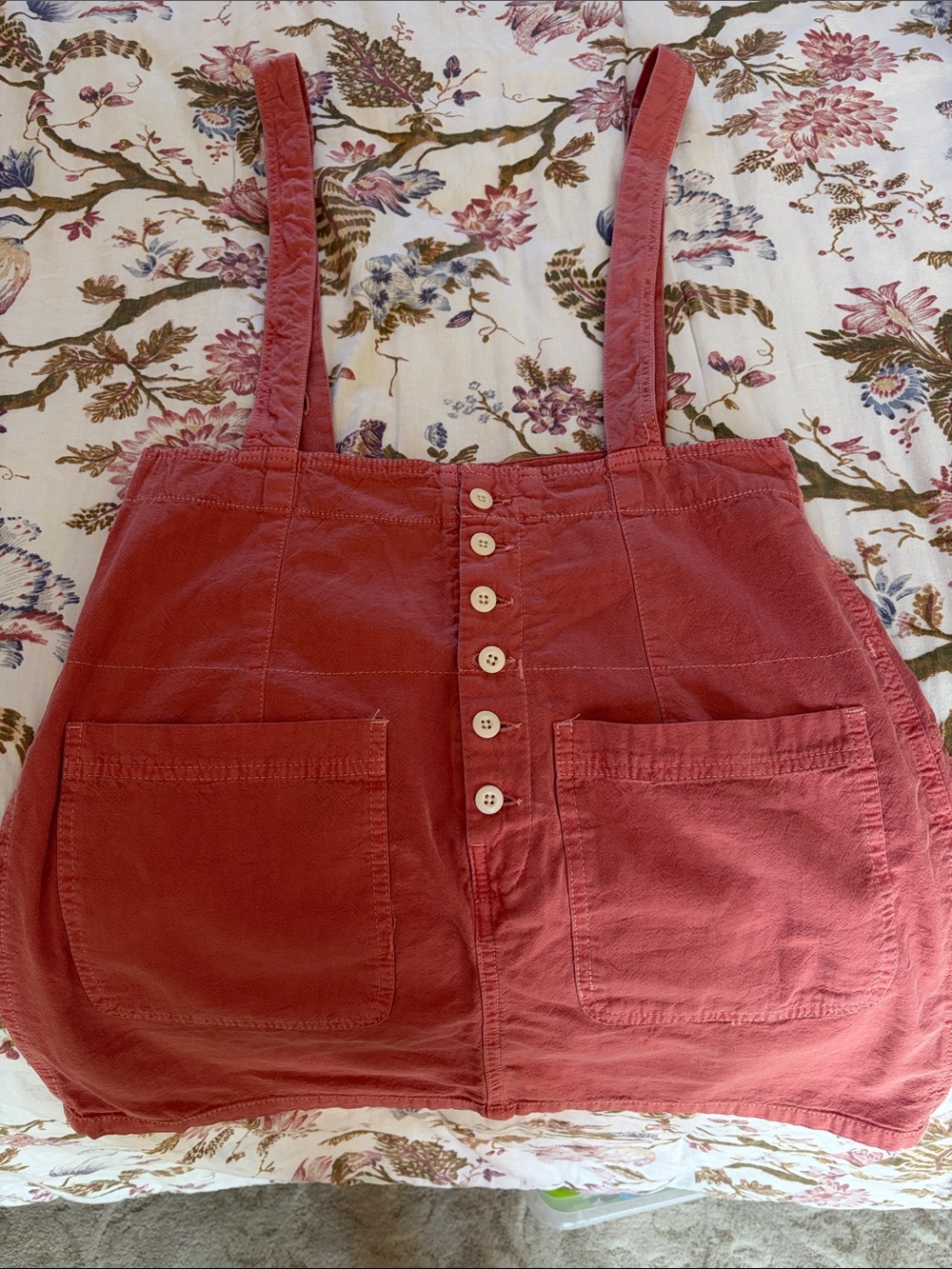Free people overall skirt